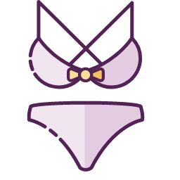 Lingerie Set Icon, lingerie,underwear