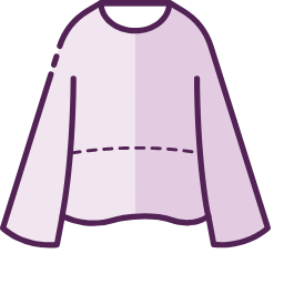 Long - Sleeve Crew Neck Shirt Icon, long - sleeve shirt,top