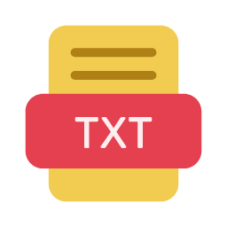 Txt Icon, Txt,medical document