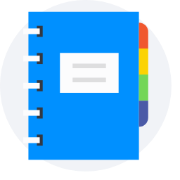 Notebook Icon, notebook,notes,bookmark