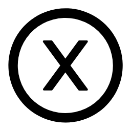 Close Circle Icon, close,cancel,circle