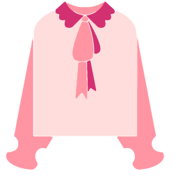 Chiffon Blouse Icon, blouse,chiffon