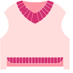 Knitted Vest Icon, vest,knitted