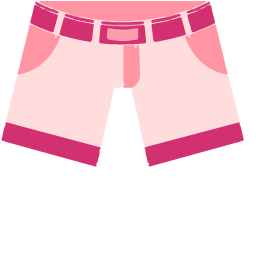 Shorts Icon, shorts,pink