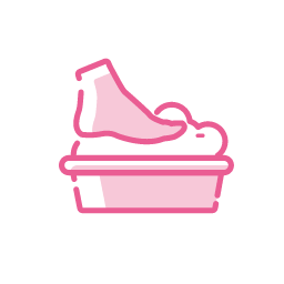 Foot Bath & Massage Icon, foot bath,massage