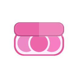 Contour Palette Icon, contour palette,face shaping