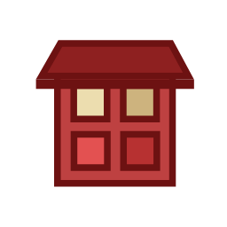 Red Four - Color Eyeshadow Palette Icon, eyeshadow palette,eye makeup