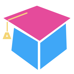 College Cap Icon, college,graduation,cap