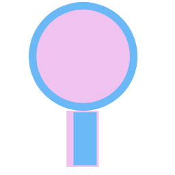 Mirror Icon, mirror,makeup tool