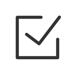 Checked Square Icon, check,square,select