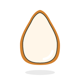 Pine Nut Icon, pine nut,nut