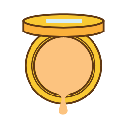 Cushion Compact Icon, cushion,makeup,cosmetics