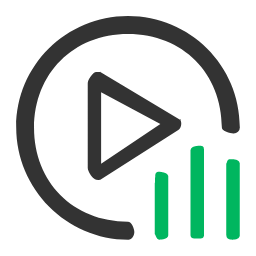 Study Icon, study,play,graph