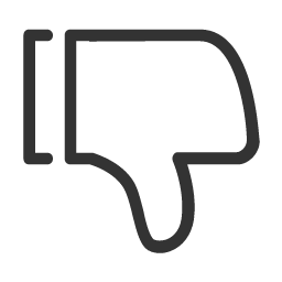 Oppose Light Icon, oppose,thumbs down,dislike