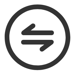 Round Transfer Icon, transfer,arrows,outline