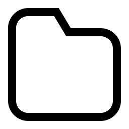 Blank Folder Icon, folder,storage