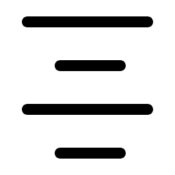Horizontal Dashes Icon, dashes,spacing