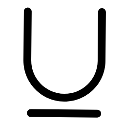 U-Shaped Icon, u-shape,design
