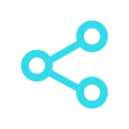 Share Nodes Icon, share,nodes,connect