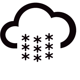 Blizzard Icon, blizzard,weather
