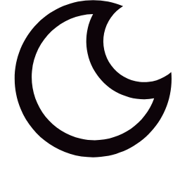 Clear Night Icon, night,clear