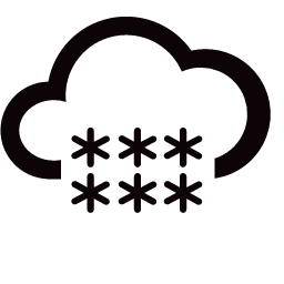 Heavy Snow Icon, snow,weather