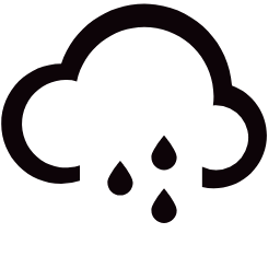 Light Rain Icon, rain,weather