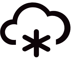 Light Snow Icon, snow,weather