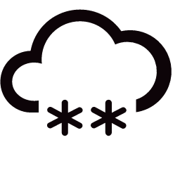 Moderate Snow Icon, snow,weather