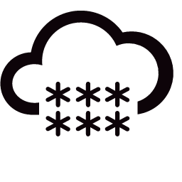 Moderate Snow to Heavy Snow Icon, snow,weather