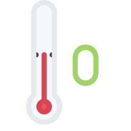 0 Degree Icon, 0 degree,thermometer,temperature
