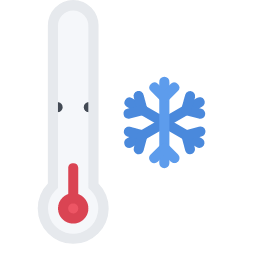 Low Temperature Icon, low temperature,snow,thermometer