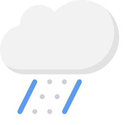 Moderate Rain Icon, moderate rain,rain,cloud