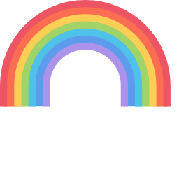 Rainbow Icon, rainbow,weather,post - rain
