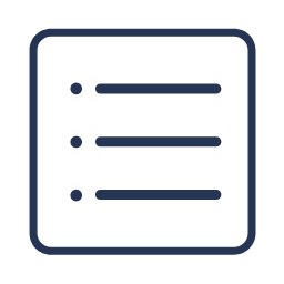 List Icon, list,menu,options