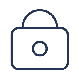 Lock Icon (Filled) Icon, lock,security,privacy