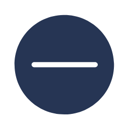 Minus Delete Icon (Filled Circle) Icon, delete,minus,circle