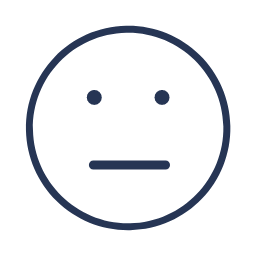 Neutral Face Icon, face,neutral,emotion