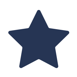 Star Bookmark Icon (Filled) Icon, bookmark,star,filled