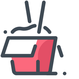 Bento Meal Icon, bento,fast food