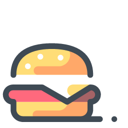 Hamburger Icon, hamburger,fast food