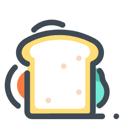 Sandwich Icon, sandwich,fast food