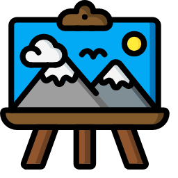 Canvas Icon, canvas,art,design