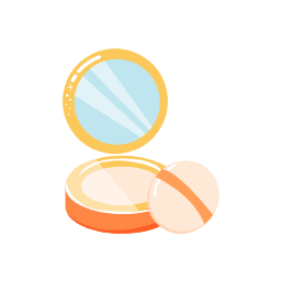 Cushion Compact Icon, cushion compact,makeup