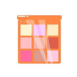 Eyeshadow Palette Icon, eyeshadow,palette,makeup