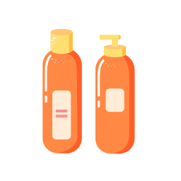 Lotion and Toner Icon, lotion,toner,skincare