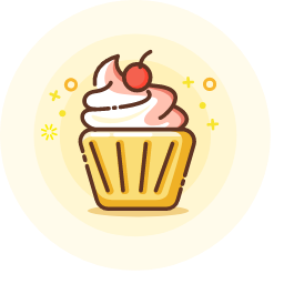Cupcake Icon, cupcake,dessert