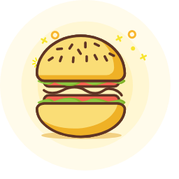 Hamburger Icon, hamburger,fast food