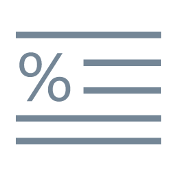 Percentage Line Icon, percentage line,line,finance