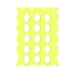 Yellow Grid - like Icon, snack,pattern